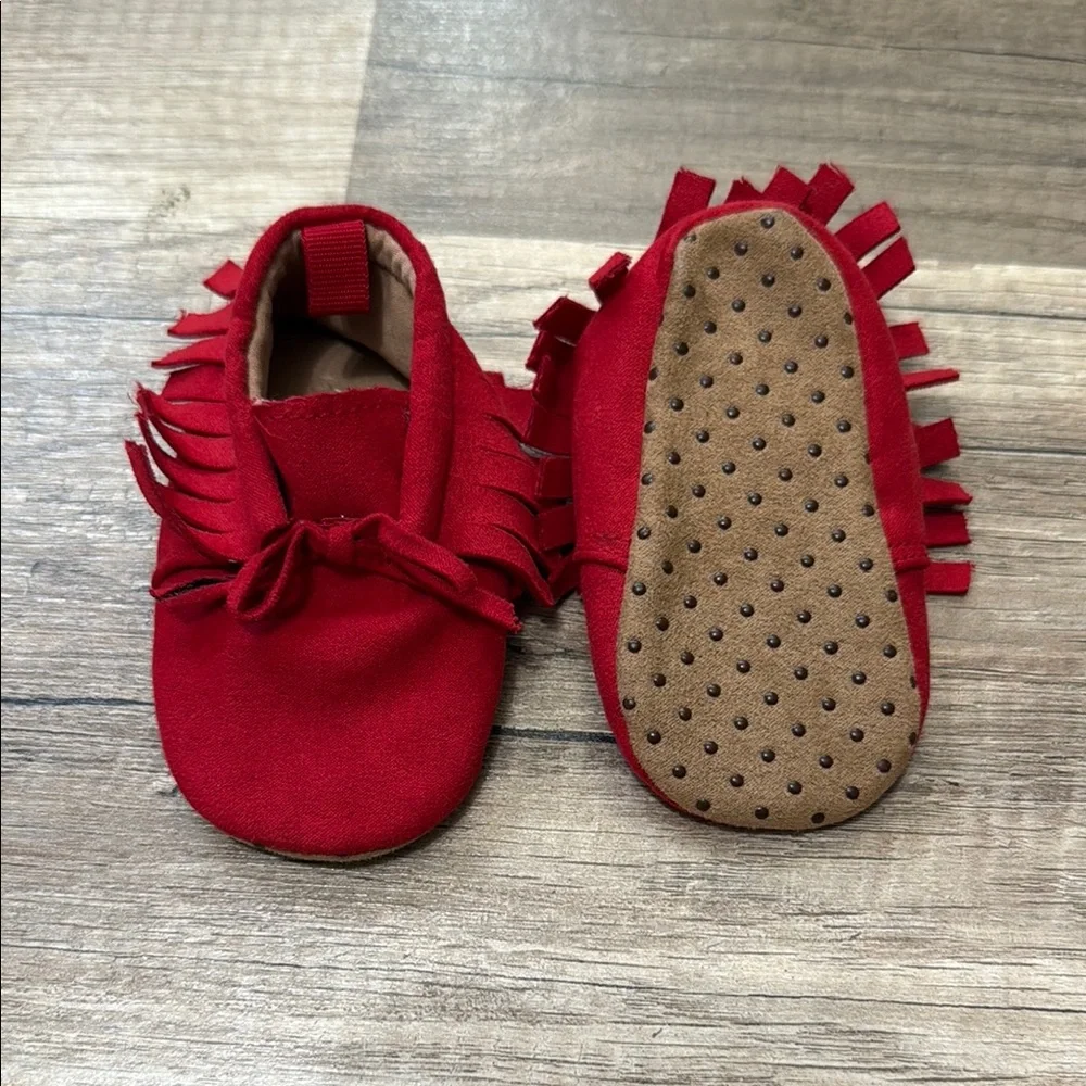 BABY Red Kids Shoes Set